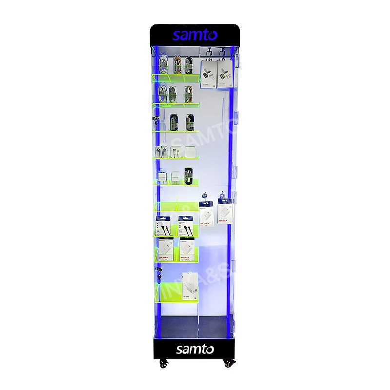 Floor Standing Phone Accessories Display